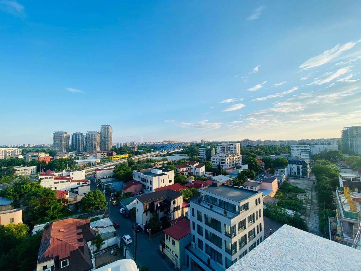 Soho Apartment - City View With Rooftop Garden Bucarest Esterno foto